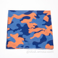 China Solid star seamless polyester hair bandana scarf Factory